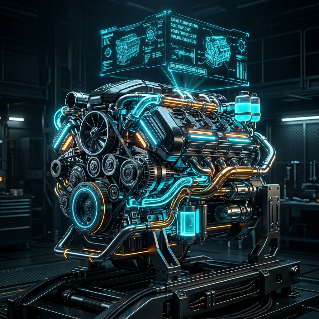 Motor futurista de Gaia Futura